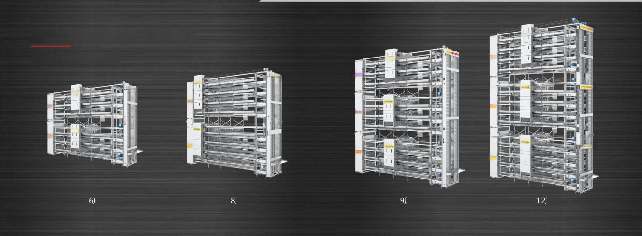 کاسکیڈنگ چوزہ پرورش کا سامان، کاسکیڈنگ بریڈر کا سامان
